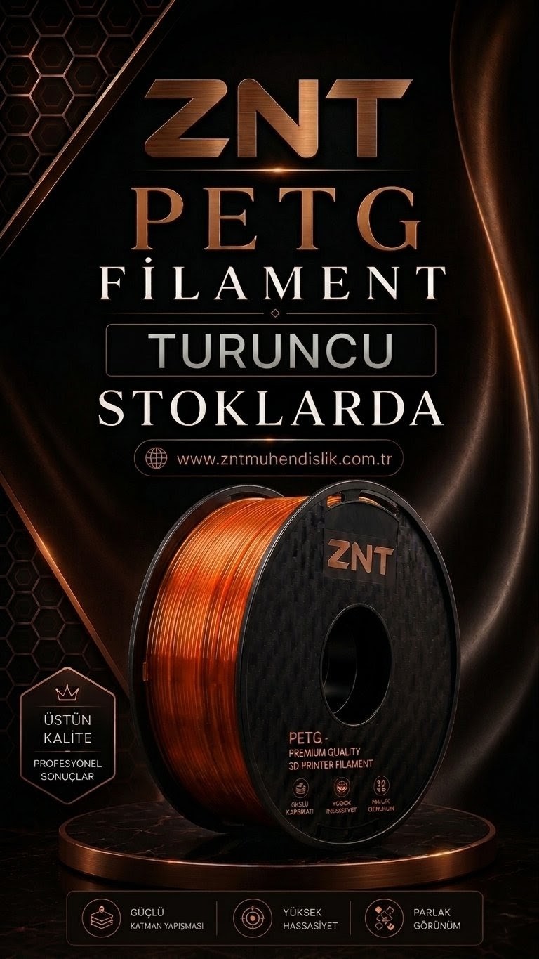 TURUNCU PETG FİLAMENT