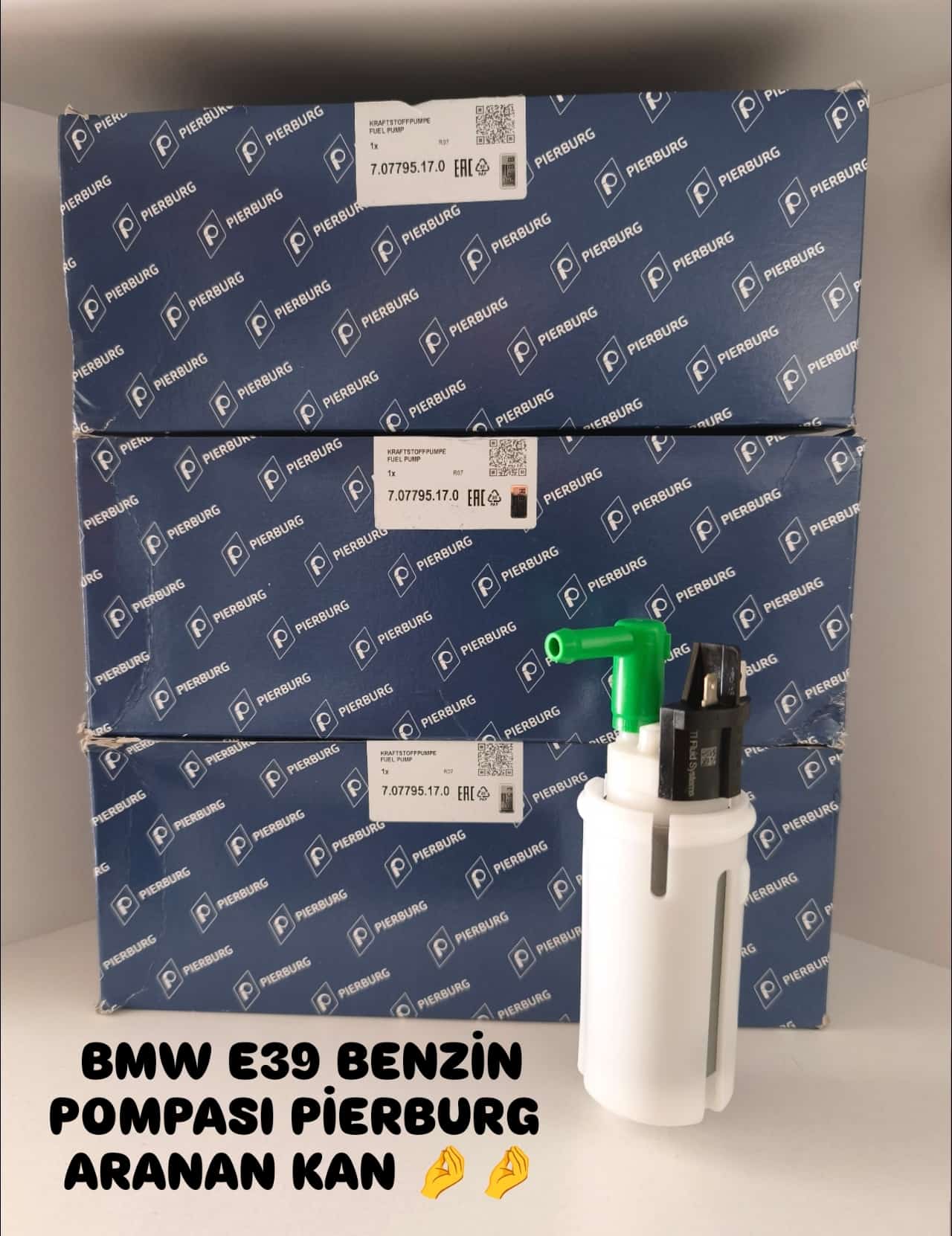 BMW E39 BENZIN POMPASI PİERBURG ARANAN KAN