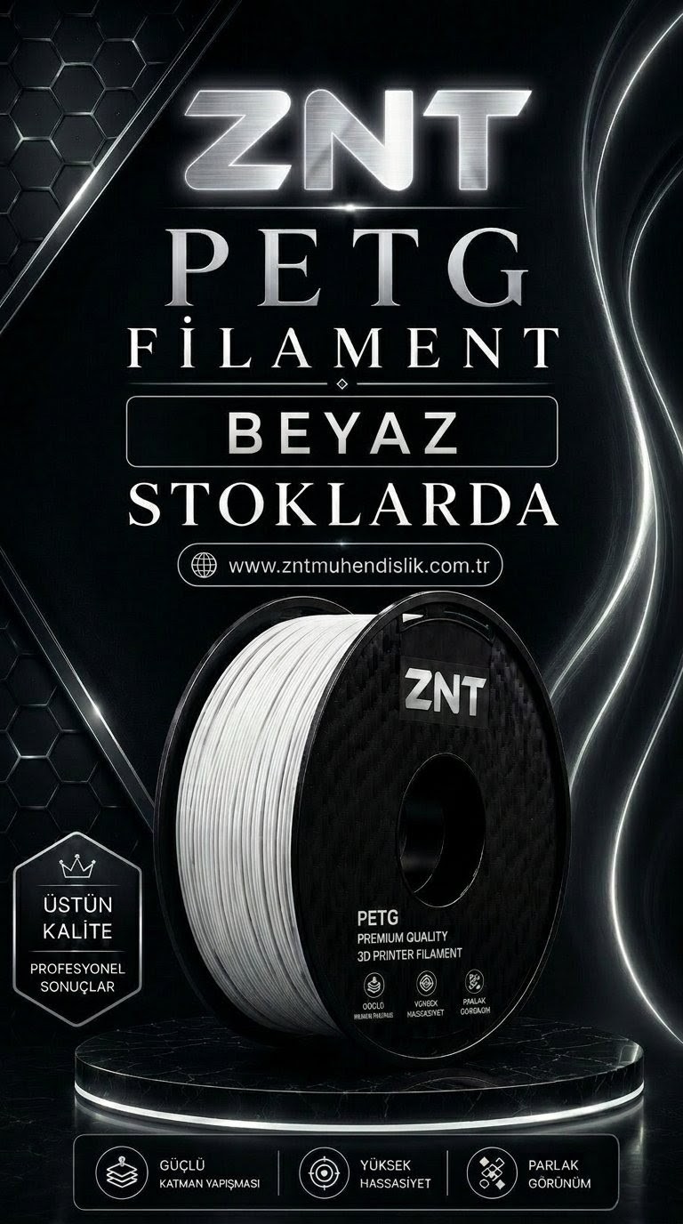 BEYAZ PETG FİLAMENT