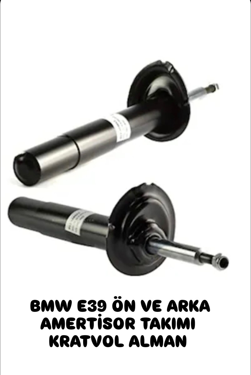 BMW E39 ÖN VE ARKA AMERTISOR TAKIMI KRATVOL ALMAN