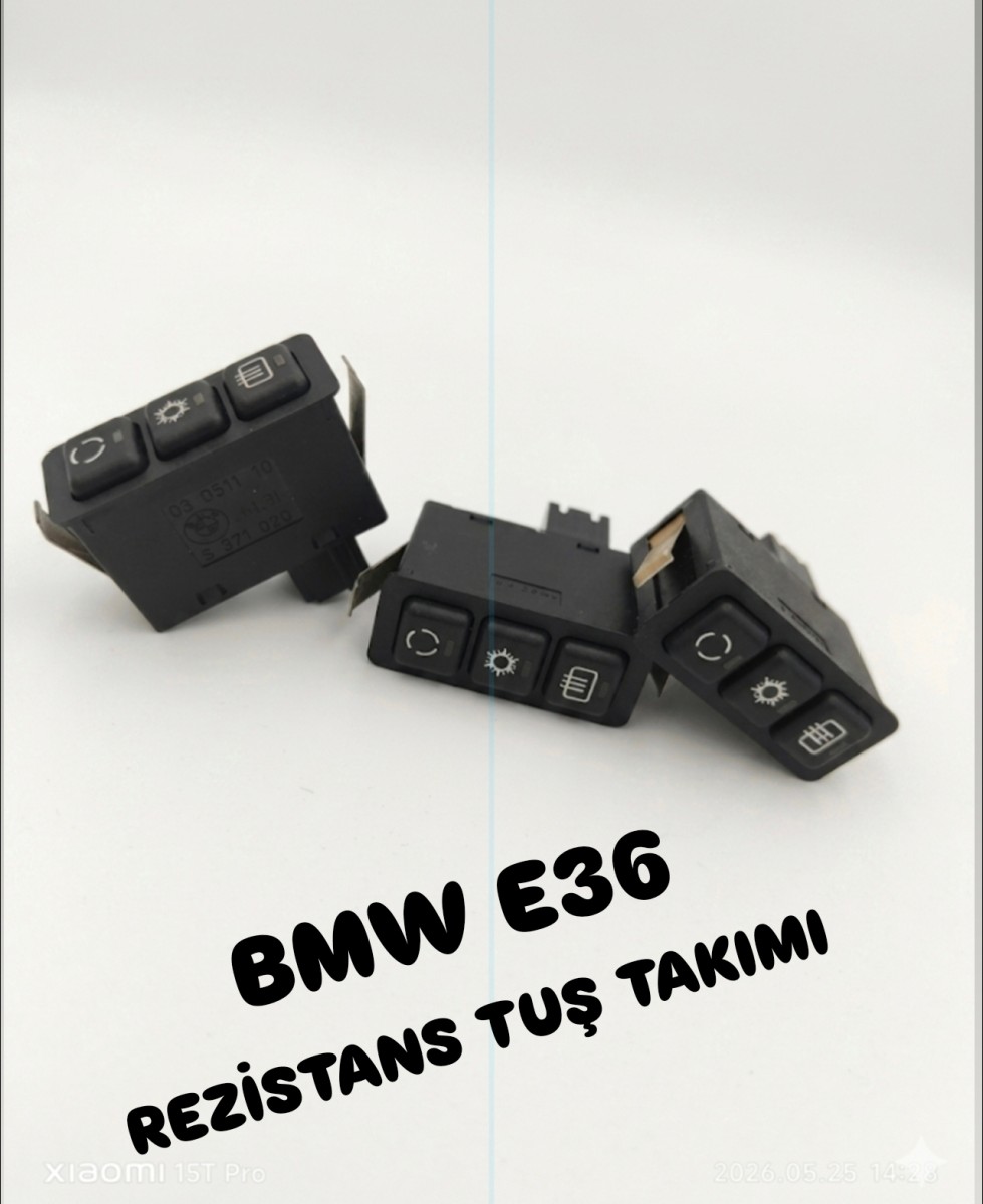 BMW E36 REZISTANS TUS TAKIMI