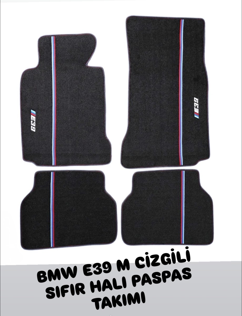 BMW E39 M CIZGILI SIFIR HALI PASPAS TAKIMI